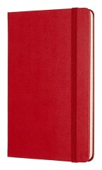 Блокнот Moleskine CLASSIC QP050F2 Medium 115x180мм 208стр. линейка твердая обложка красный