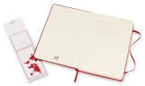 Блокнот Moleskine CLASSIC QP050F2 Medium 115x180мм 208стр. линейка твердая обложка красный
