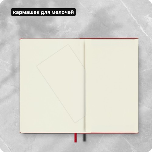 Блокнот Moleskine CLASSIC QP050F2 Medium 115x180мм 208стр. линейка твердая обложка красный