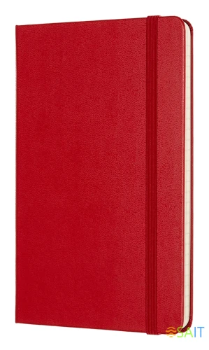 Блокнот Moleskine CLASSIC QP050F2 Medium 115x180мм 208стр. линейка твердая обложка красный