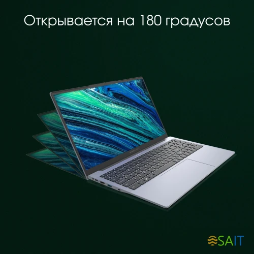 Ноутбук Digma Pro Cursus Ryzen 5 3500U 16Gb SSD512Gb AMD Radeon Vega 8 15.6" IPS FHD (1920x1080) Windows 11 Pro grey WiFi BT Cam 5500mAh (DN15R5-ADXW10)