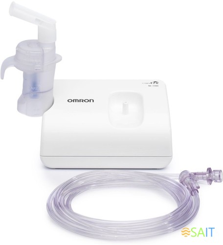 Ингалятор Omron NE-C24 (NE-C801S-RU) компрессорный стационарный белый