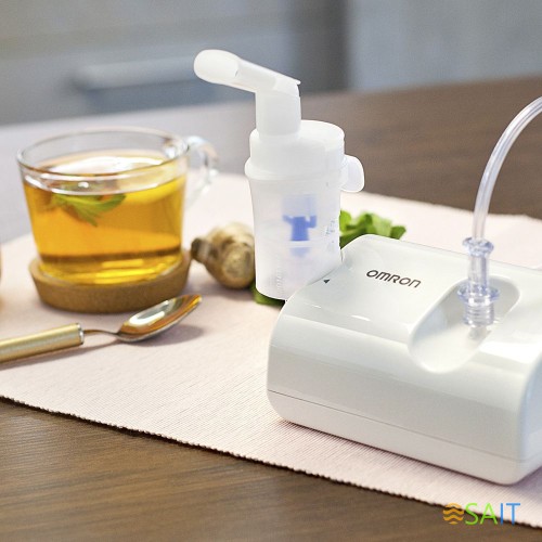 Ингалятор Omron NE-C24 (NE-C801S-RU) компрессорный стационарный белый