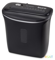 Шредер Buro Home BU-S506C черный (секр.P-4) фрагменты 5лист. 12лтр. пл.карты