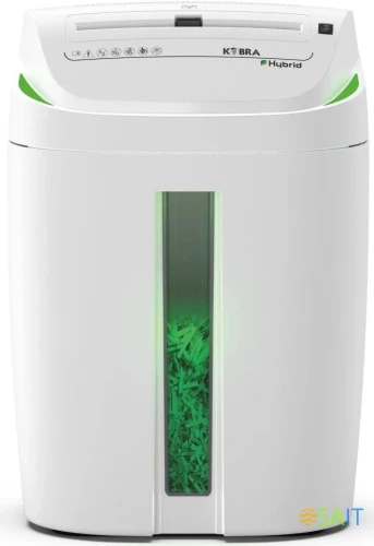 Шредер Kobra S4-Hybrid E/S серый (секр.Р-2) ленты 20лист. 40лтр. скрепки скобы пл.карты CD