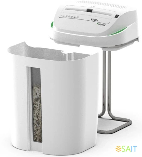 Шредер Kobra S4-Hybrid E/S серый (секр.Р-2) ленты 20лист. 40лтр. скрепки скобы пл.карты CD