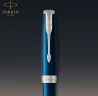 Ручка перьев. Parker Sonnet Core F539 (1945364) LaqBlue CT M сталь нержавеющая подар.кор.