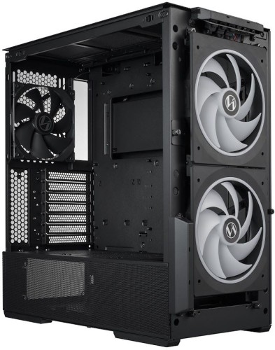 Корпус Lian-Li Lancool 216 черный без БП ATX 2x120mm 2x140mm 2xUSB3.0 audio bott PSU