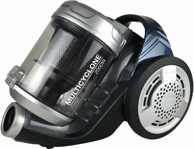 Пылесос Hyundai HYV-C2575 2000Вт серебристый/темно-синий