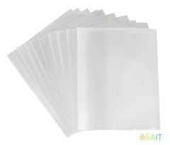 Обложка Silwerhof 382162 для тетради/дневника (набор 10шт) ПП 70мкм гладкая прозр. 210x345мм