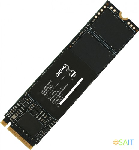 Накопитель SSD Digma PCIe 4.0 x4 4TB DGSM4004TM63T Meta M6 M.2 2280