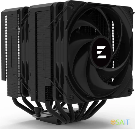 Устройство охлаждения(кулер) Zalman CNPS14X DUO Soc-AM5/AM4/1200/1700/1851 черный 4-pin 29.7dB Al+Cu 270W 1160gr Ret (CNPS14X DUO BLACK)