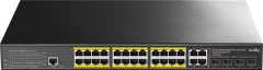 Коммутатор Cudy GS2028PS4-300W (L2) 28x1Гбит/с 4SFP 24PoE+ 300W управляемый