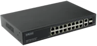 Коммутатор Osnovo SW-71802/L 2xКомбо(1000BASE-T/SFP) управляемый