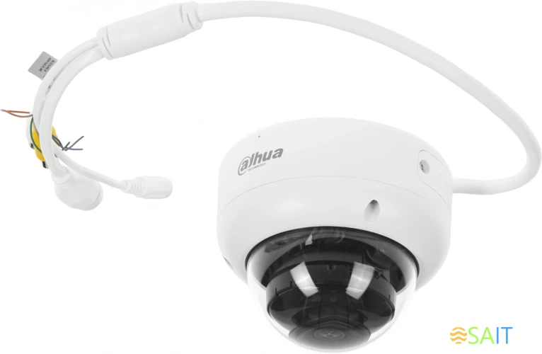 Камера видеонаблюдения IP Dahua DH-IPC-HDBW3441EP-AS-0280B-S2 2.8-2.8мм цв. корп.:белый