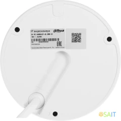 Камера видеонаблюдения IP Dahua DH-IPC-HDBW3441EP-AS-0280B-S2 2.8-2.8мм цв. корп.:белый