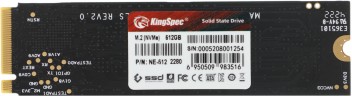 Накопитель SSD Kingspec PCIe 3.0 x4 512GB NE-512 M.2 2280
