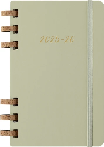 Еженедельник Moleskine ACADEMIC SPIRAL Large 150х210мм 200стр. спираль киви