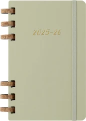 Еженедельник Moleskine ACADEMIC SPIRAL Large 150х210мм 200стр. спираль киви