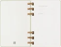 Еженедельник Moleskine ACADEMIC SPIRAL Large 150х210мм 200стр. спираль киви