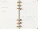 Еженедельник Moleskine ACADEMIC SPIRAL Large 150х210мм 200стр. спираль киви