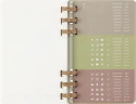 Еженедельник Moleskine ACADEMIC SPIRAL Large 150х210мм 200стр. спираль киви