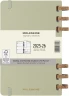 Еженедельник Moleskine ACADEMIC SPIRAL Large 150х210мм 200стр. спираль киви