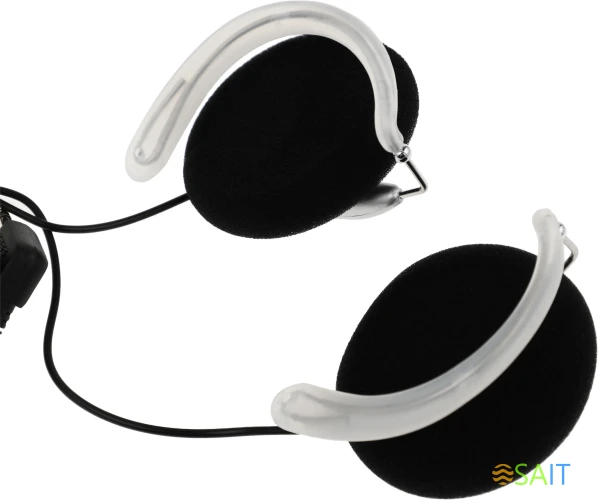 Наушники накладные Koss KSC75 1.2м черный проводные оголовье (15102070)