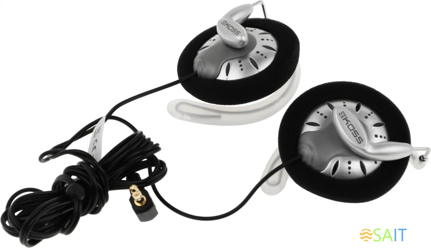 Наушники накладные Koss KSC75 1.2м черный проводные оголовье (15102070)