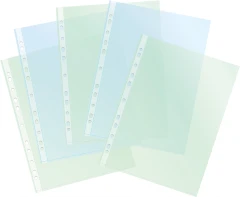 Папка-вкладыш Silwerhof Daily SD-CL ассорти глянцевые A4+ полипропилен 30мкм (упак.:50шт)