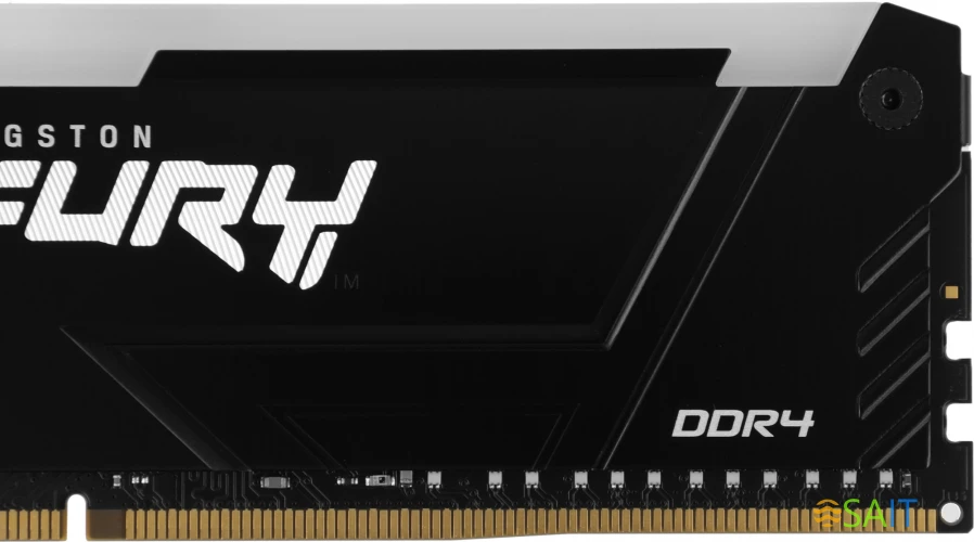 Память DDR4 2x16GB 2666MHz Kingston KF426C16BB12AK2/32 Fury Beast RGB RTL Gaming PC4-21300 CL16 DIMM 288-pin 1.2В dual rank с радиатором Ret
