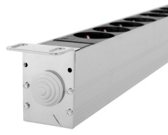 Блок распределения питания Rem R-32-2X(10C13-5C19-A-AM)-1420-K верт.размещ. 10xC19 20xC13 базовые 2x16A клеммная колодка