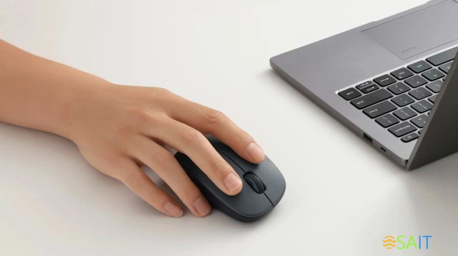 Мышь Xiaomi Comfort Edition черный оптическая 1200dpi silent беспров. USB 2but (BHR9359GL)