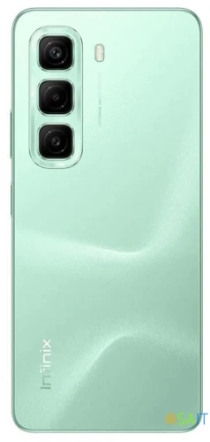 Смартфон Infinix X6882 Hot 50 256Gb 8Gb зеленый моноблок 3G 4G 2Sim 6.78" 1080x2460 Android 14 50Mpix 802.11 a/b/g/n/ac NFC GPS GSM900/1800 GSM1900 Protect FM A-GPS microSD max2048Gb
