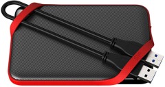 Жесткий диск Silicon Power USB 3.1 2TB SP020TBPHD62SS3K A62S Armor 2.5" черный/красный
