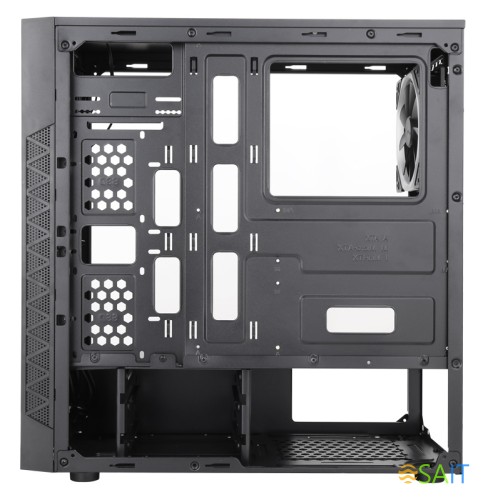 Корпус Accord JP-VI черный без БП ATX 3x120mm 2xUSB2.0 1xUSB3.0 audio bott PSU