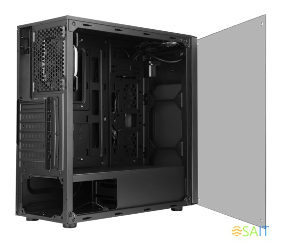 Корпус Accord JP-VI черный без БП ATX 3x120mm 2xUSB2.0 1xUSB3.0 audio bott PSU