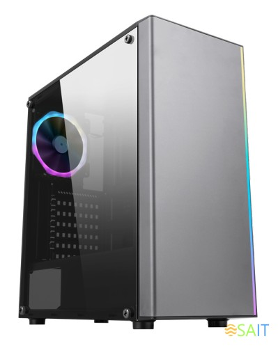 Корпус Accord JP-VI черный без БП ATX 3x120mm 2xUSB2.0 1xUSB3.0 audio bott PSU