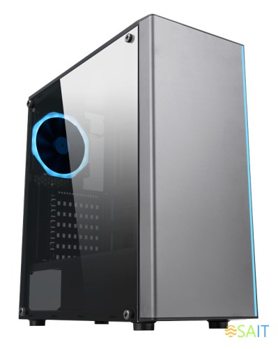 Корпус Accord JP-VI черный без БП ATX 3x120mm 2xUSB2.0 1xUSB3.0 audio bott PSU