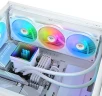 Система водяного охлаждения Thermaltake TH360 V3 Snow ARGB Soc-AM5/AM4/1200/1700/1851 белый 4-pin 37.8dB Al Ret (CL-W468-PL12SW-A)