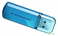 Флеш Диск Silicon Power 16Gb Helios 101 SP016GBUF2101V1B USB2.0 синий