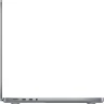 Ноутбук Apple MacBook Pro A2442 M1 Pro 10 core 16Gb SSD1Tb/16 core GPU 14.2" Liquid Retina XDR (3024x1964) macOS grey space WiFi BT Cam (MKGQ3RU/A)