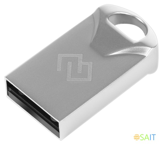 Флеш Диск Digma 16Gb DRIVE2 DGFUM016A20SR USB2.0 серебристый