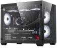 Корпус Bloody BD-CC108 черный без БП mATX 9x120mm 2xUSB3.0 audio bott PSU
