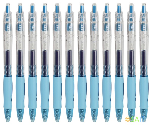 Ручка гелев. автоматическая Deli Arris EG09-BL син. черн. линия 0.7мм