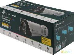 Камера видеонаблюдения IP TP-Link Vigi C340S 4-4мм цв. корп.:белый/черный (VIGI C340S(4MM))