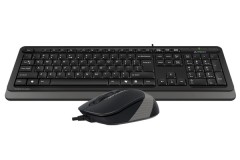 Клавиатура + мышь A4Tech Fstyler F1010 клав:черный/серый мышь:черный/серый USB Multimedia (F1010 GRE F1010 GREY A4Tech F1010 GREY