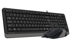 Клавиатура + мышь A4Tech Fstyler F1010 клав:черный/серый мышь:черный/серый USB Multimedia (F1010 GRE F1010 GREY A4Tech F1010 GREY