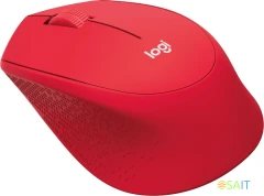 Мышь Logitech M280 красный оптическая 1000dpi беспров. USB 2but (910-004308)