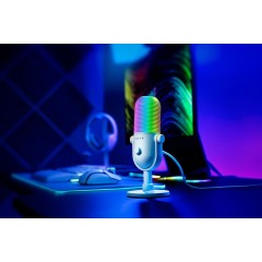 Микрофон Razer Seiren V3 Chroma - White Razer Seiren V3 Chroma - White RZ19-05060200-R3M1